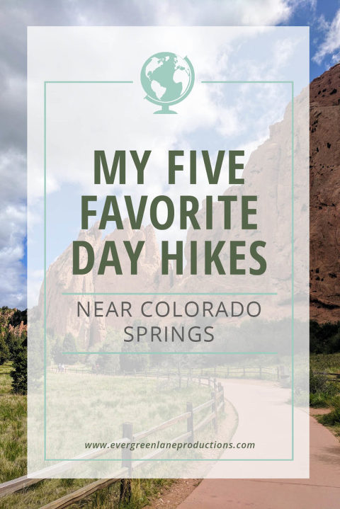Garden of the Gods and best hikes near Colorado Springs from B