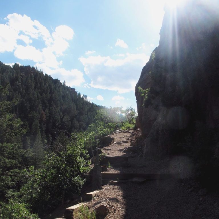 Columbine Trail in North Cheyenne Cañon - Best hikes near Colorado Springs by Evergreen Lane