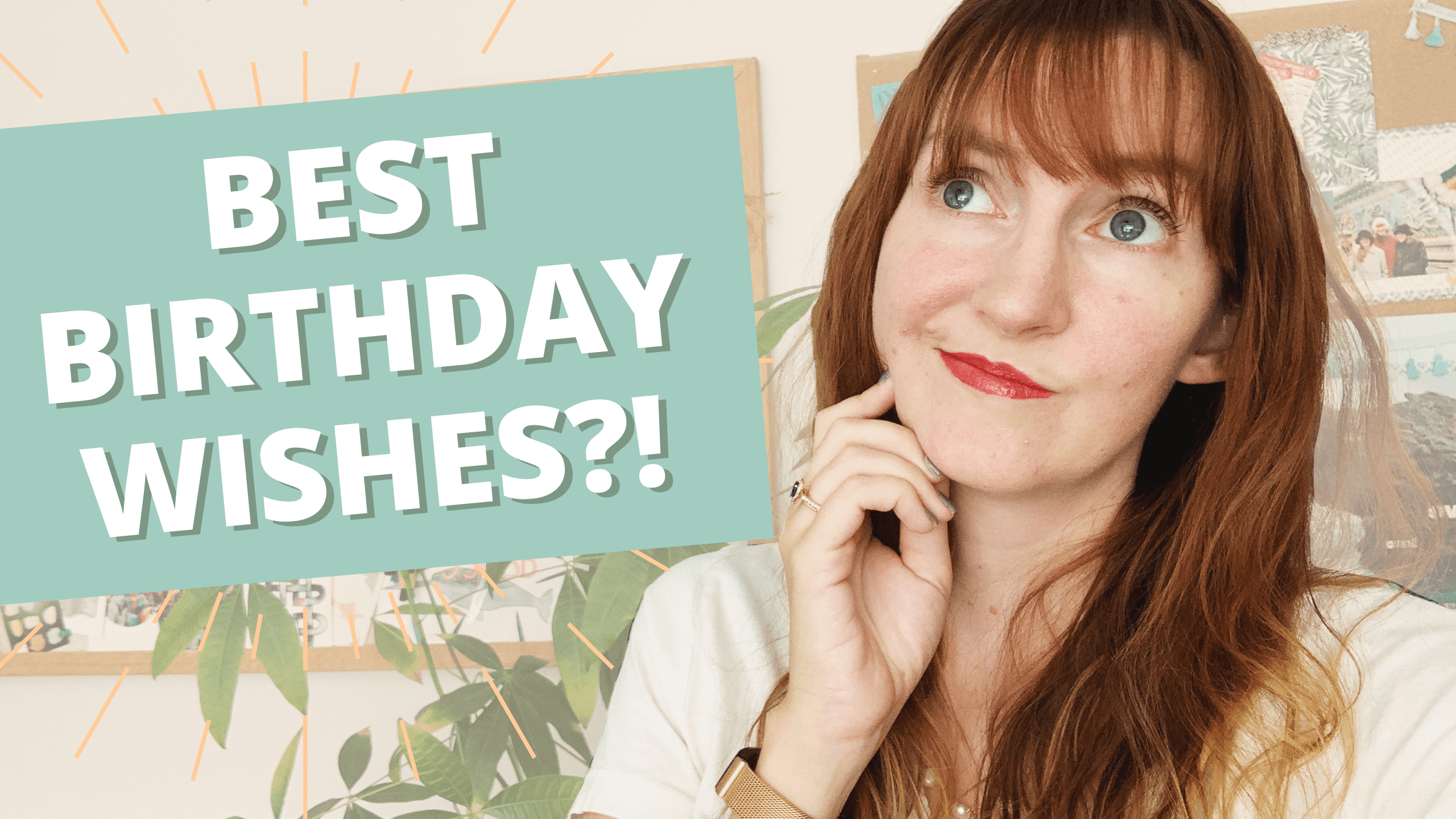 What to say in a birthday message video - Evergreen Lane Productions