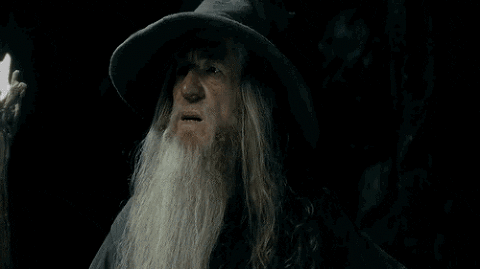 Gandalf says "I have no memory of this place"